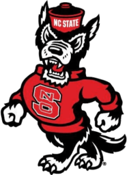 NC State Wolfpack Vintage Retro Throwback Flag - Large 3ft X 5ft Outdoor Polyester Flag