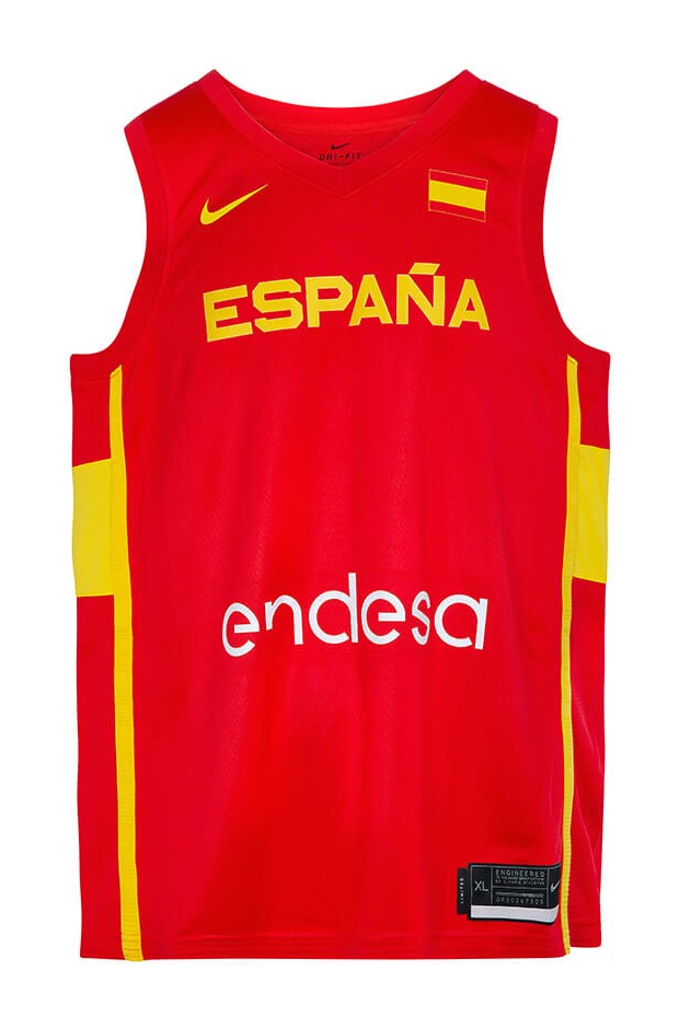 Nike Spain 2022 Basketball Euro Jerseys