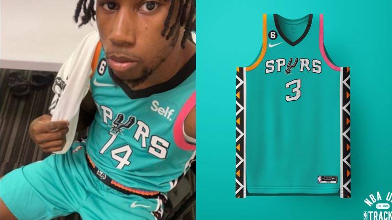 San Antonio Spurs 1976-82 Away Jersey