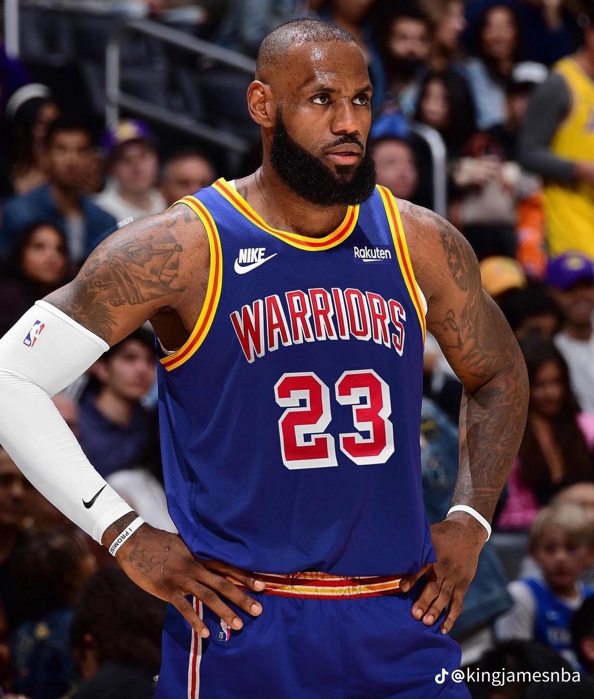 LeBron James switching jersey from No. 6 to No. 23 — again