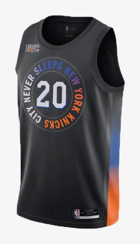 New York Knicks 2021-22 City Edition Uniform Designed by Kith 
