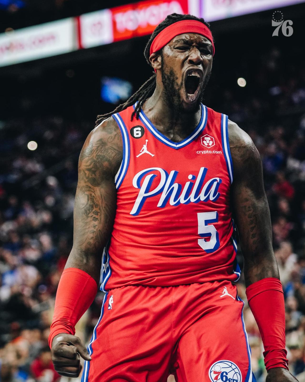 Sixers 'leak' updated Statement edition jersey, featuring an