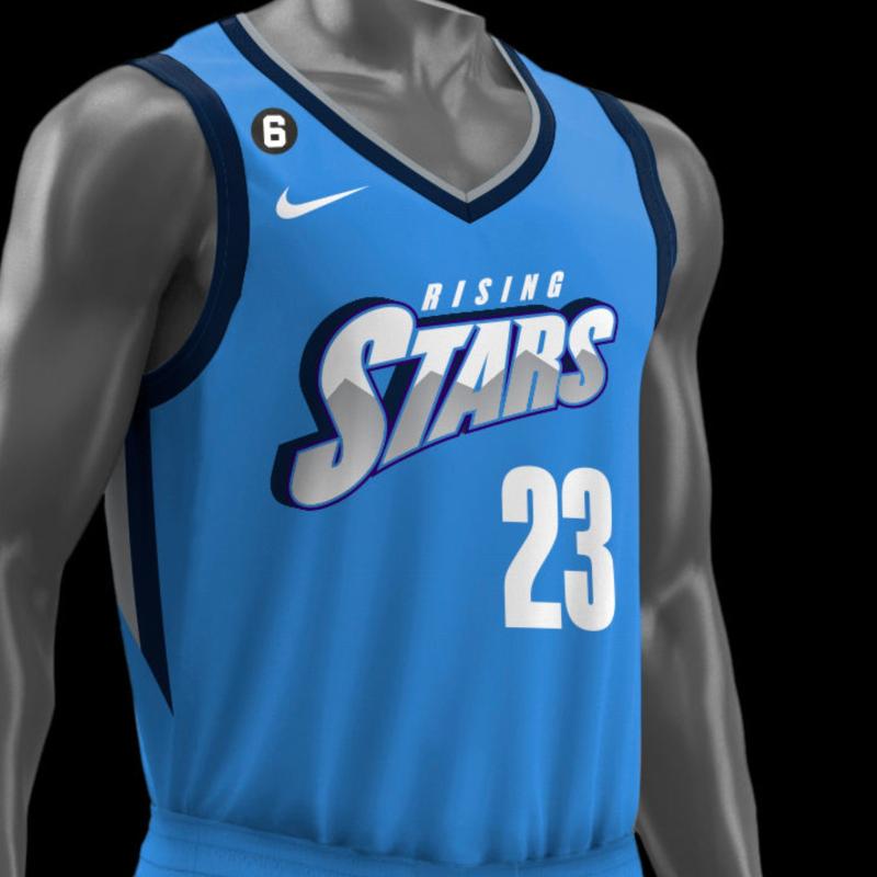 4 2023 NBA AllStar "Rising Stars" Jerseys Revealed