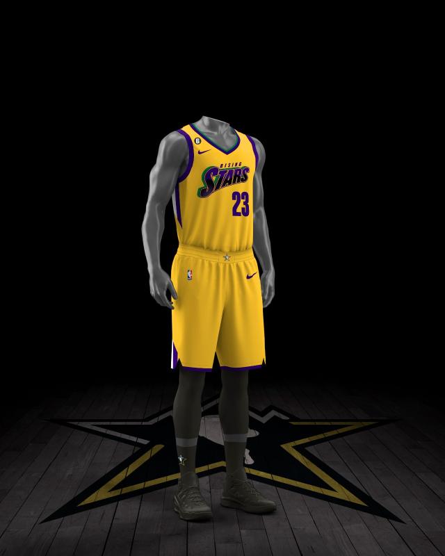 4 2023 NBA AllStar "Rising Stars" Jerseys Revealed