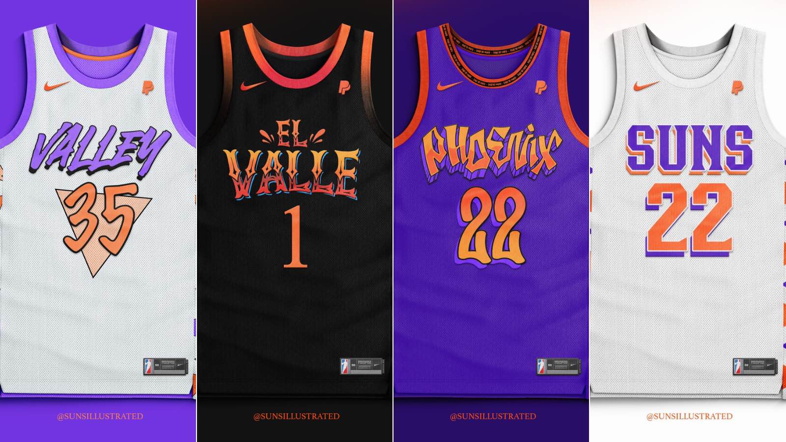 Suns Fan Designs Stunning Jersey Concept after Every 2023 NBA Playoffs win