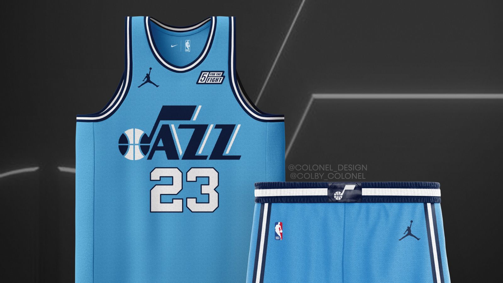 Bad Received Rebrand A Year Ago - New Utah Jazz Rebrand Concepts