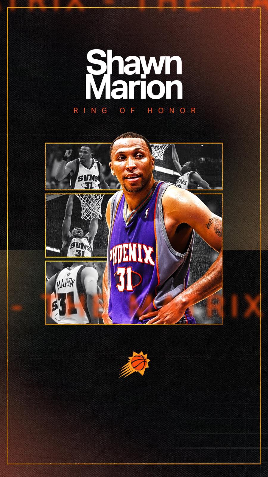 Suns to retire Shawn Marion and Amar'e Stoudemire jerseys next