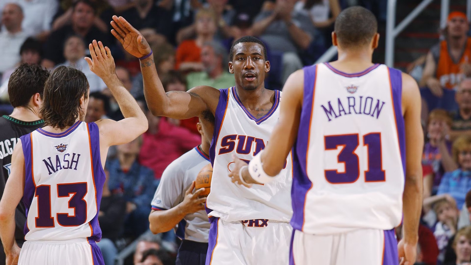 PHOENIX SUNS TO INDUCT SHAWN MARION AND AMAR'E STOUDEMIRE INTO RING OF  HONOR