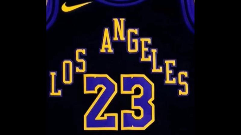 Nike 23-24 LA Lakers Starting 5 Tracksuit & Practice Jerseys Unveiled