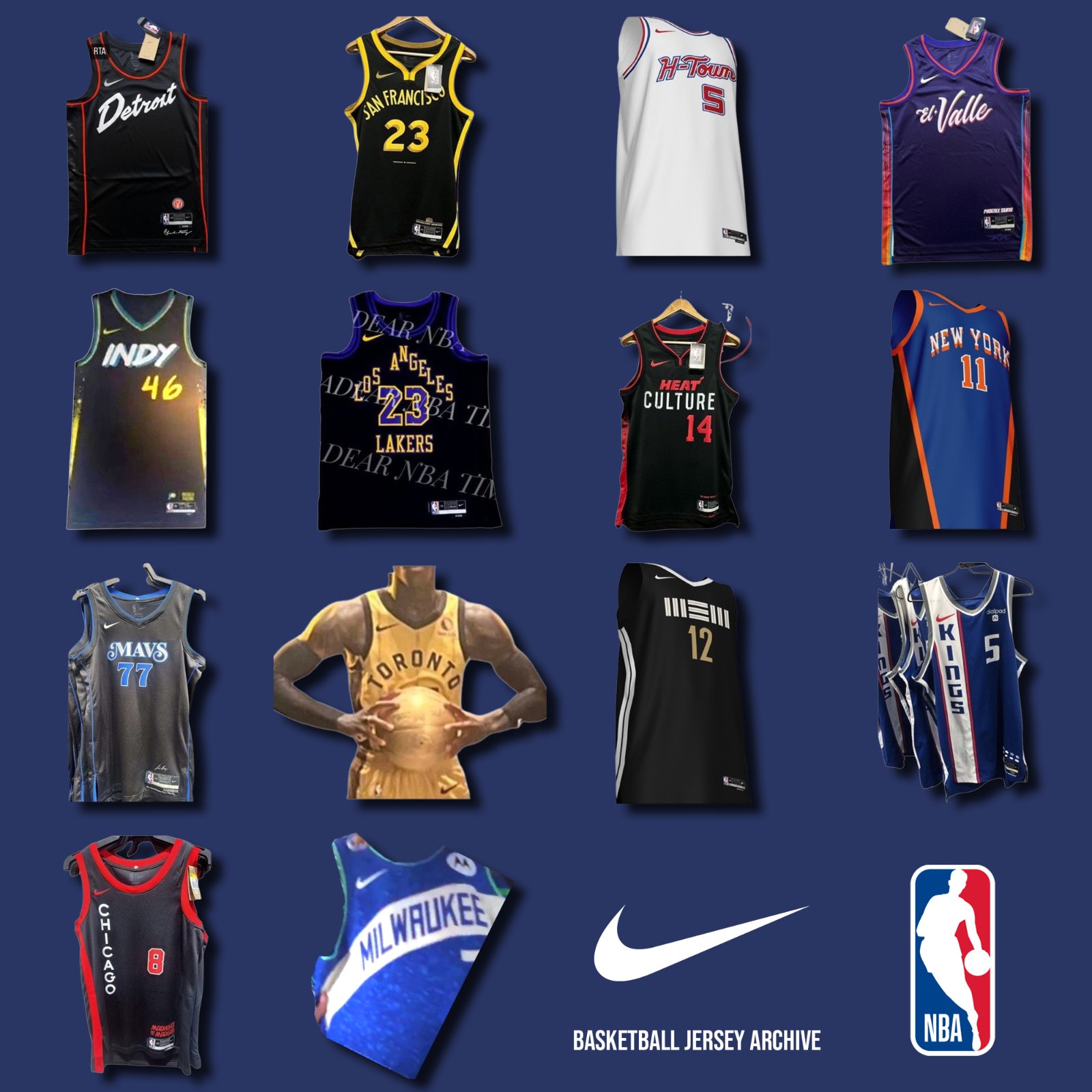 Nike Boston Celtics & New York Knicks 23-24 City Edition Jerseys Leaked