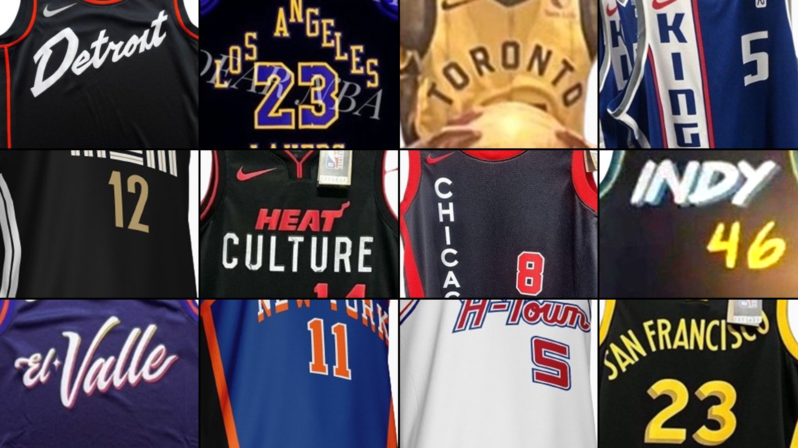 Thirteen 2023-24 NBA City Jerseys Leaked