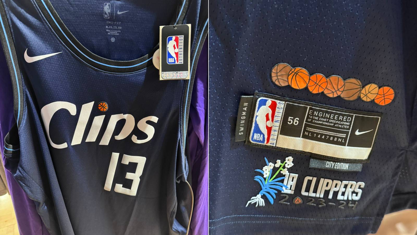 LA Clippers Embrace San Diego Past with Leaked City Edition Jersey
