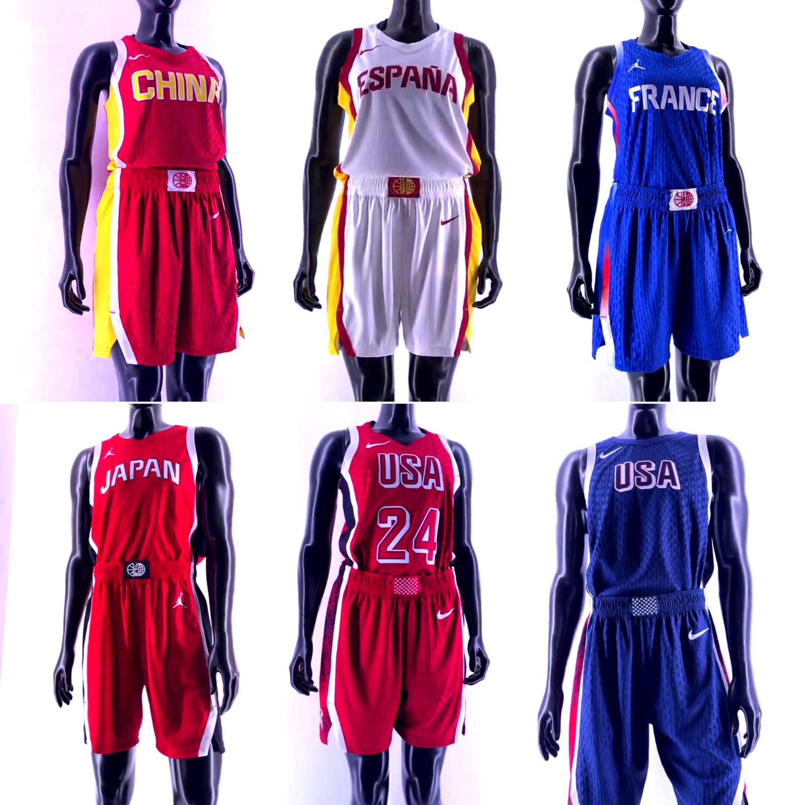 Nike USA 2025 Olympics Basketball Jerseys Revealed