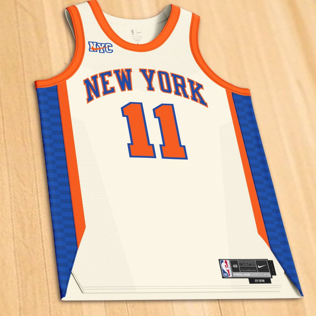 kith knicks city jersey