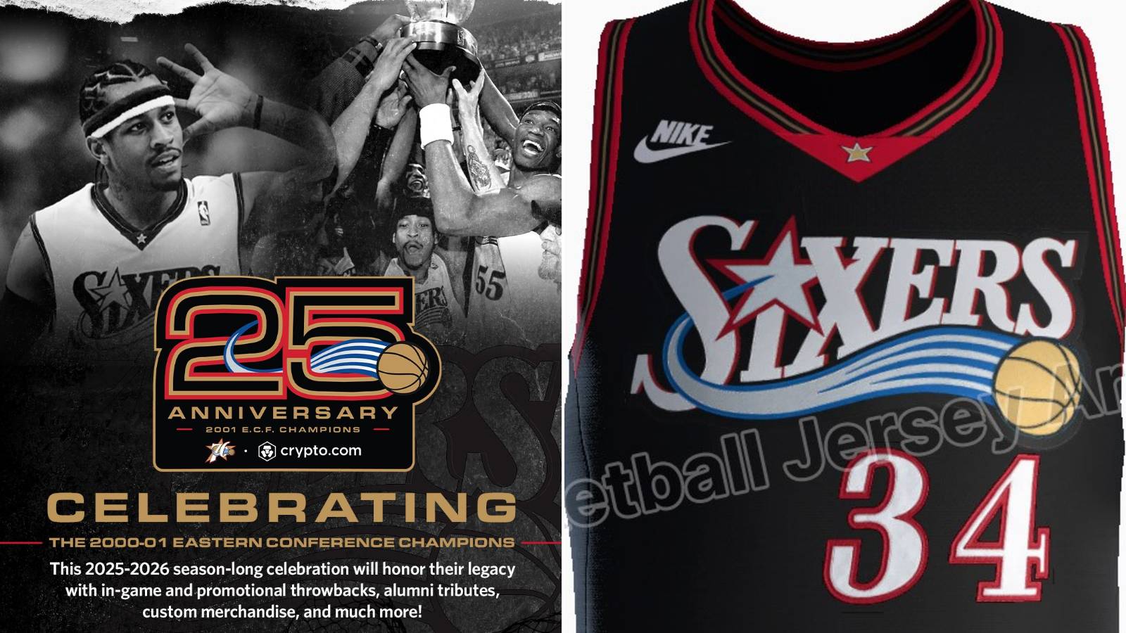 ¿Se revelará pronto la camiseta filtrada? Los Philadelphia 76ers ...
