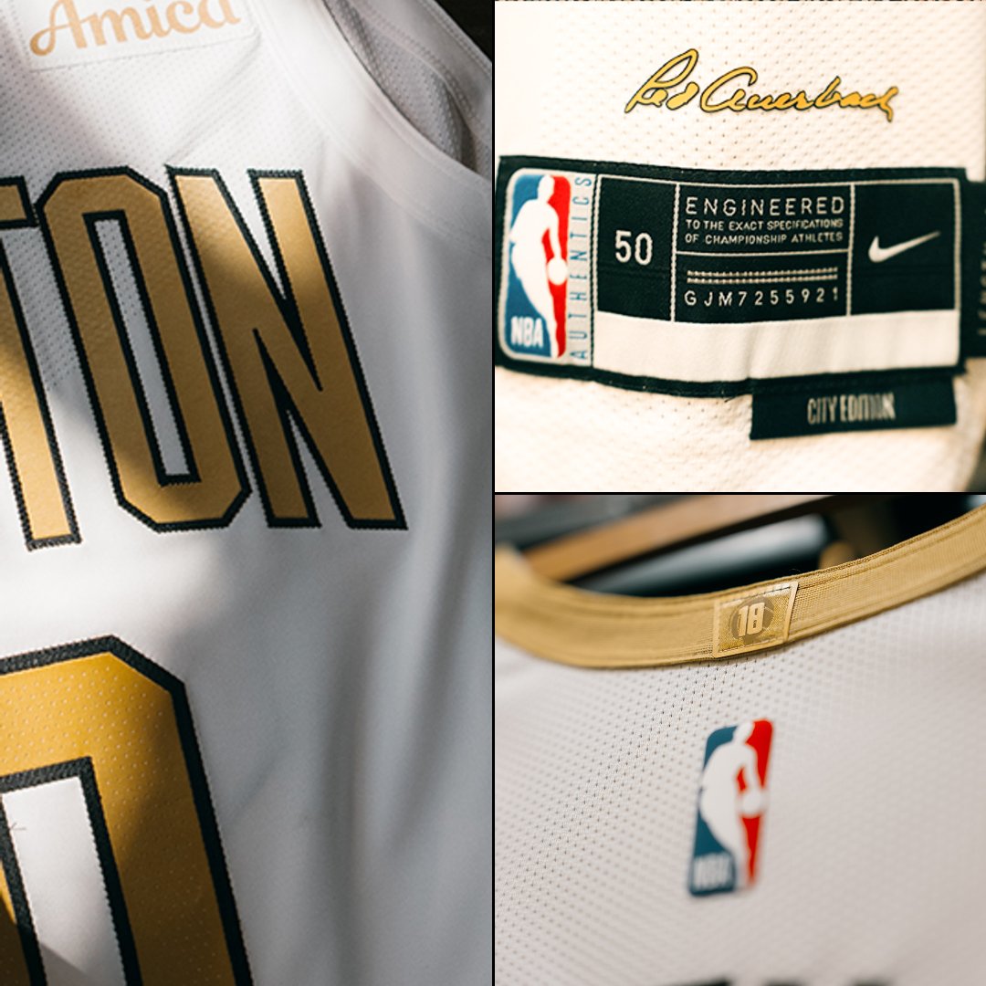 Un homenaje dorado: los Boston Celtics presentan la camiseta City Un homenaje dorado: los Boston Celtics presentan la camiseta City